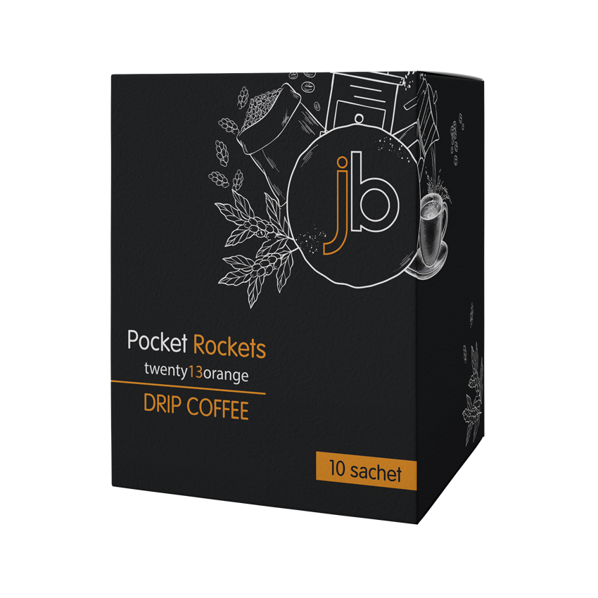 Drip Coffee Pocket Rockets 10 Sachet Jham Bar Espresso